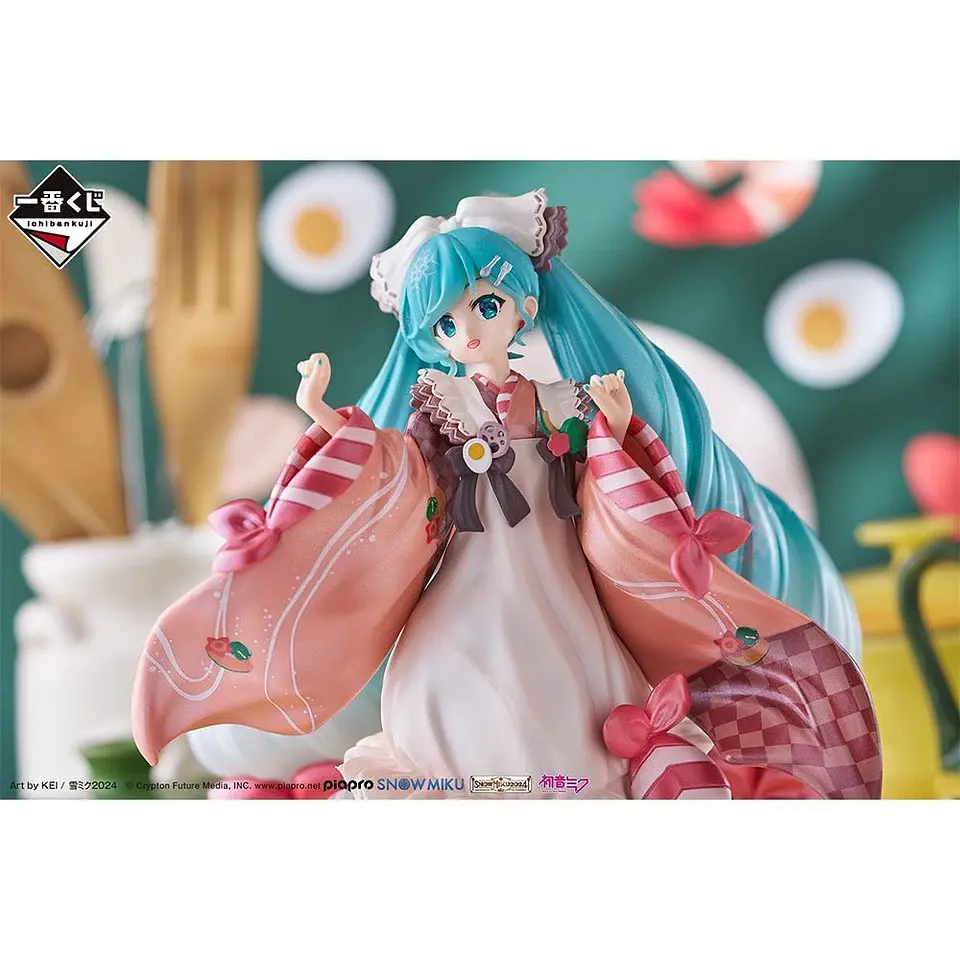 Фігурка Banpresto Ichiban Kuji Хацуне Міку Hatsune Miku Snow A 17 см B HM IK S 17 - фото 2