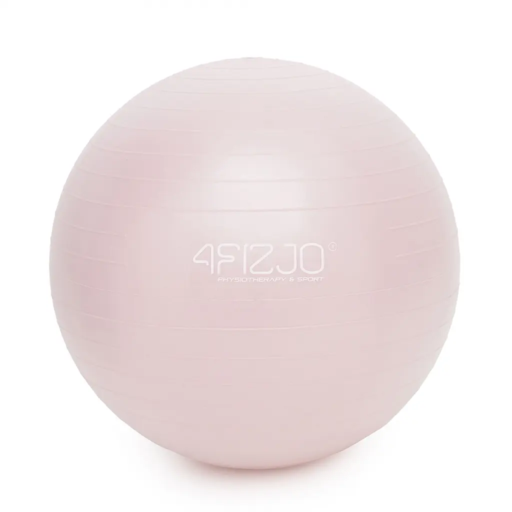 М'яч для фітнесу (фітбол) 4FIZJO 65 см Anti-Burst 4FJ0401 Pink (P-5907739317384) - фото 9