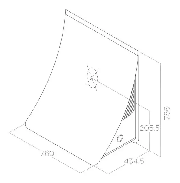 Витяжка Elica NUAGE DRYWALL/F/75 - фото 6