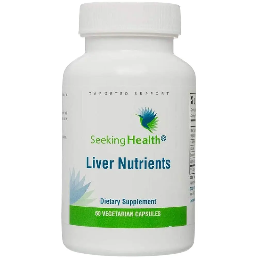 Поживні речовини Seeking Health Liver Nutrients для печінки 60 вегетаріанських капсул - фото 2