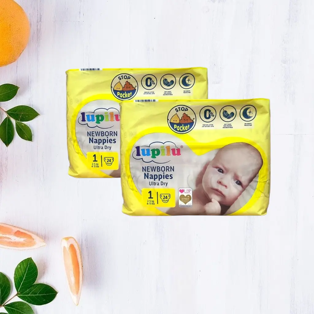 Підгузки Lupilu Ultra Dry 1 Newborn 2-5кг 48шт