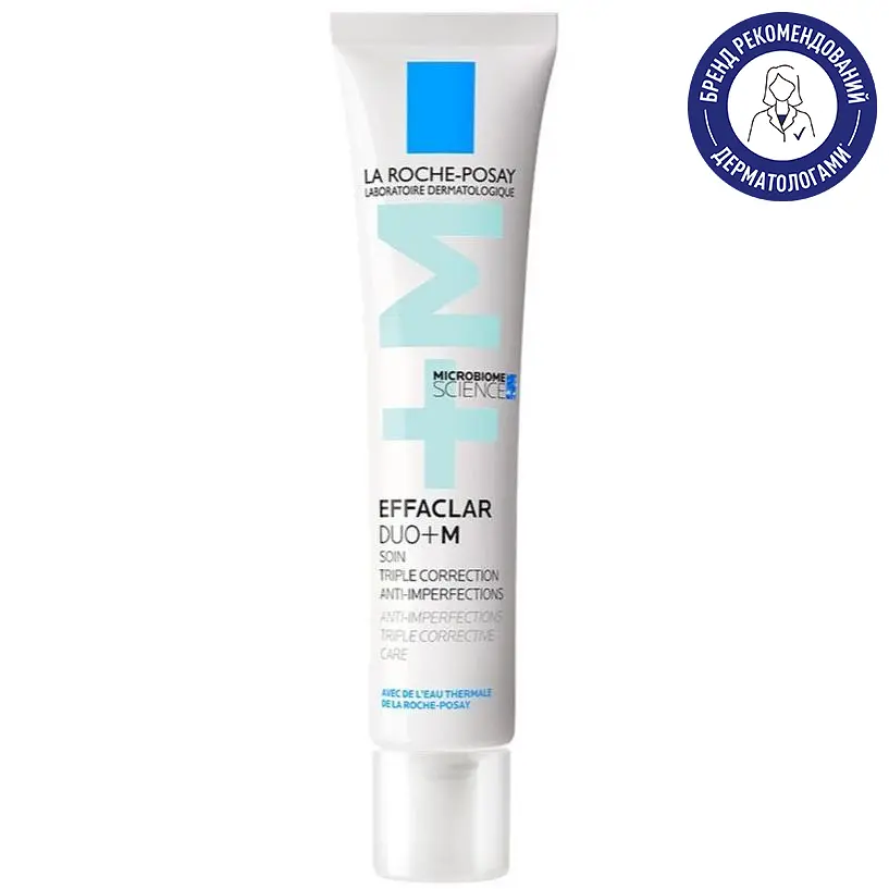 Корректирующее средство комплексного действия La Roche-Posay Effaclar Duo+M для жирной и проблемной кожи 40 мл - фото 2