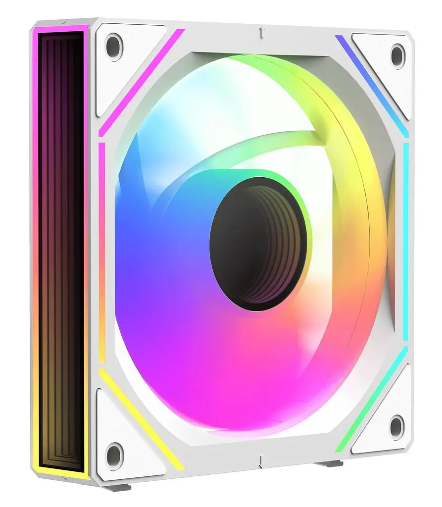 Вентилятор Ocypus GAMMA F12 ARGB Reverse Blade White (GAMMA-F12-WH1AM01U-GL) - фото 2