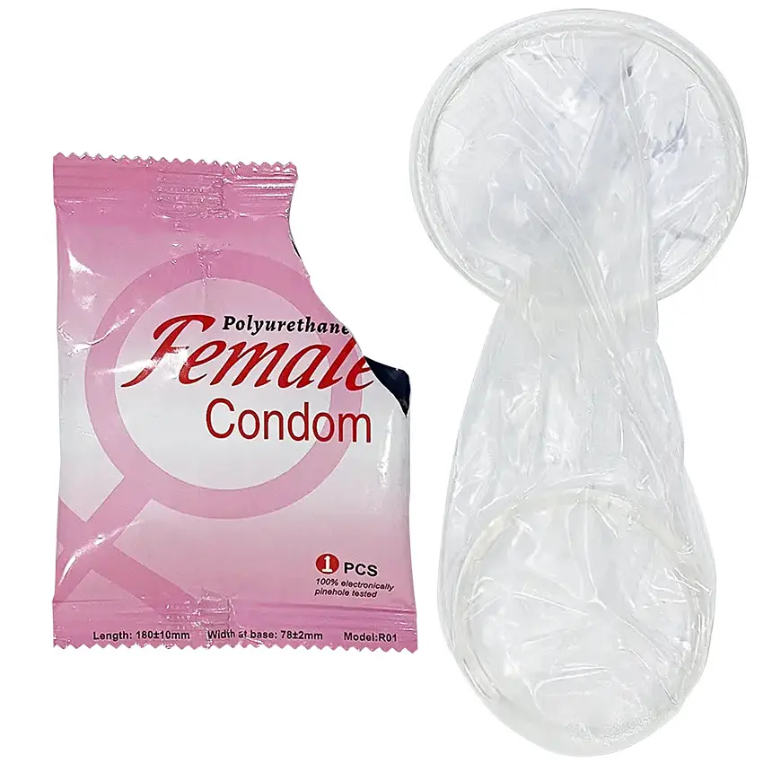 Презерватив гіпоалергенний жіночий Effective Female поліуретановий 1 шт - фото 5