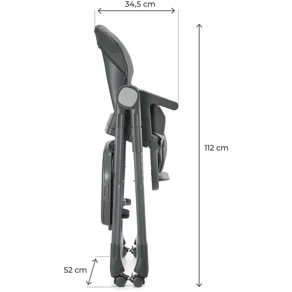 Стільчик для годування Kinderkraft Tulo Grey (KHTULO00GRY0000) - фото 5