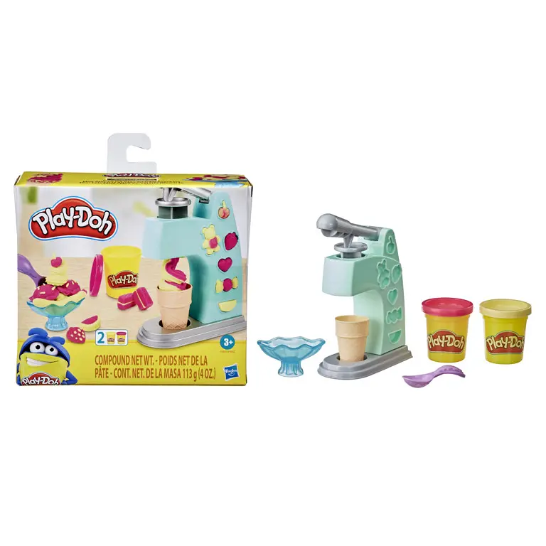 Ігровий набір для ліплення Hasbro Play-Doh Mini Ice Cream Playset (E9368) - фото 2