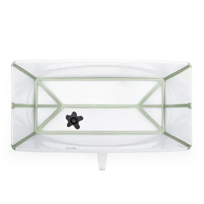 Ванночка Stokke Flexi Bath XL складана прозора зелена (535904) - фото 2