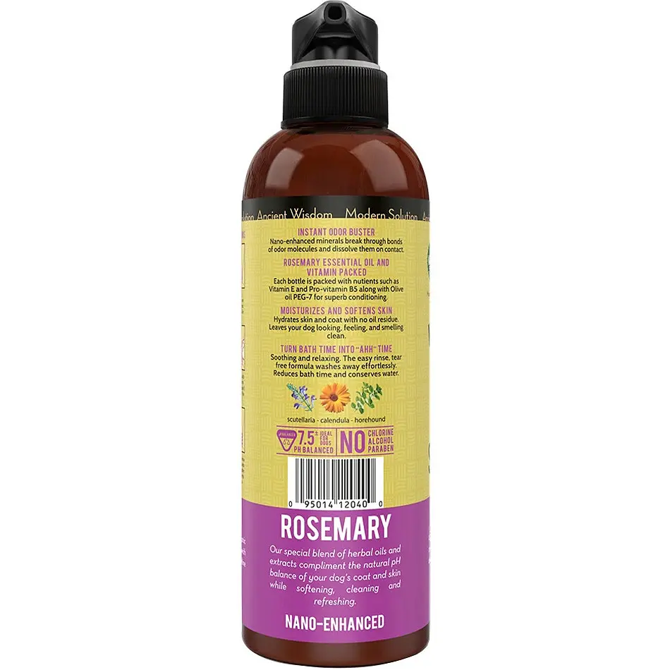 Шампунь для собак та котів Reliq Mineral Rosemary Shampoo з олією розмарину 500 мл S500-RMY - фото 3