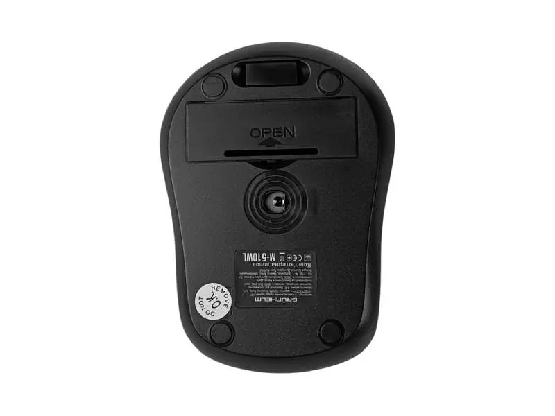 Миша Grunhelm M-510WL Black/Red - фото 3