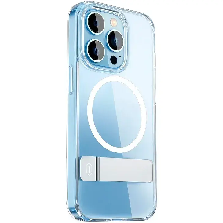 Чохол WiWU Aurora Magnetic Crystal Case KCC-106 для Apple iPhone 14 Pro Transparent [85118] - фото 4