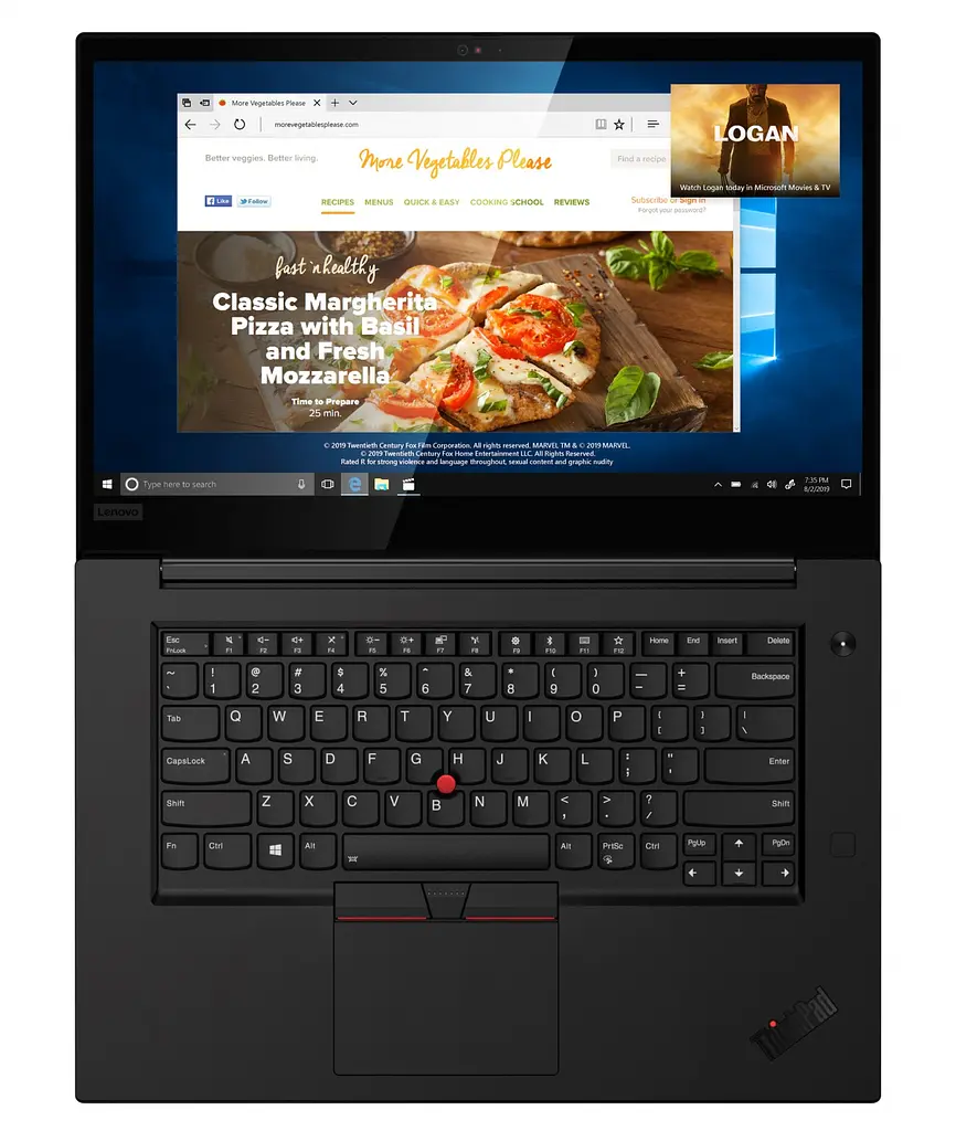 Ноутбук Lenovo ThinkPad X1 Extreme 3 15.6UHD Oled Touch/Intel i7-10750H/32/1024F/NVD1650Ti-4/W10P (20TK002SRA) - фото 6