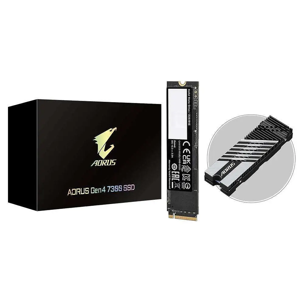 SSD накопичувач Gigabyte AORUS Gen4 7300 2 TB (AG4732TB) - фото 4