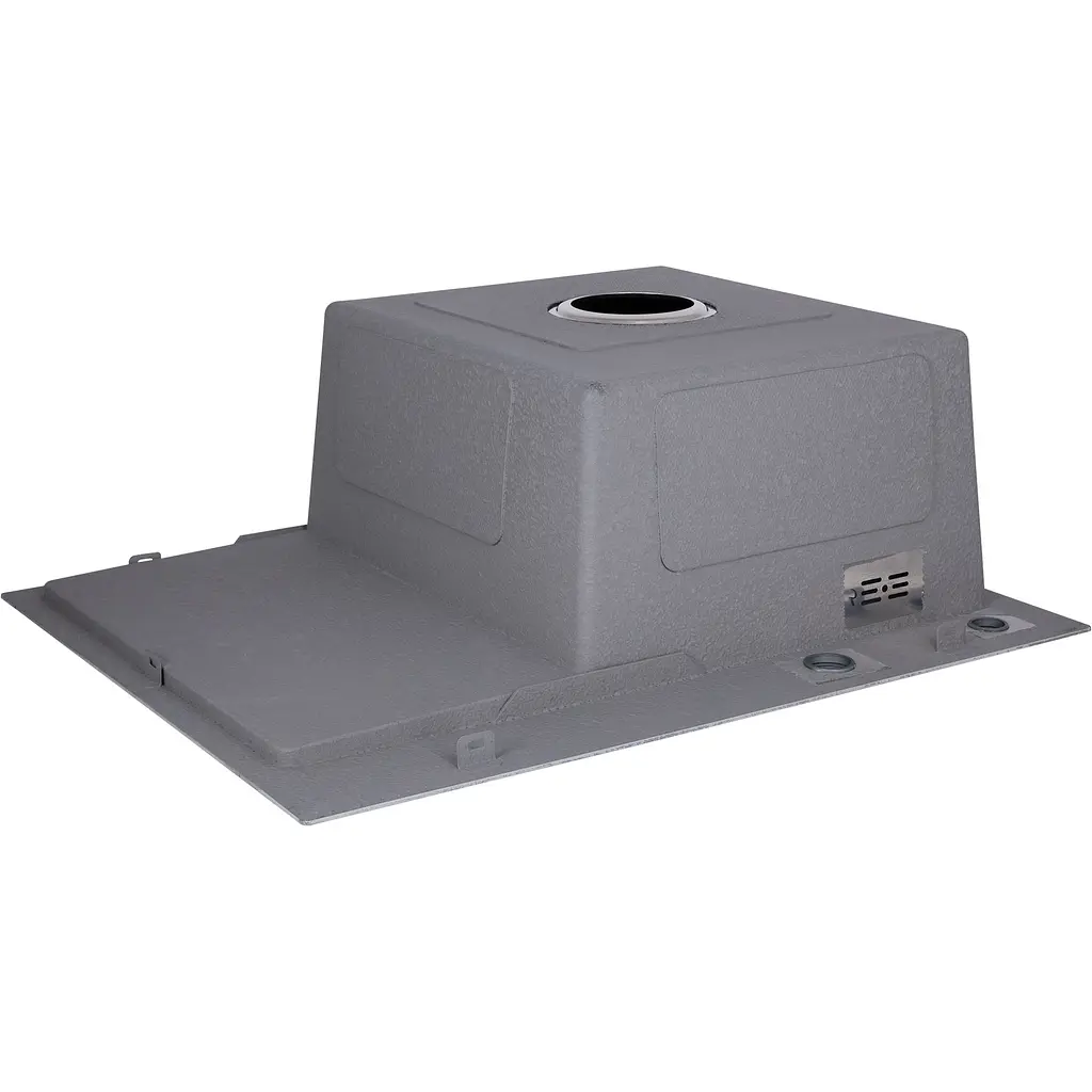 Мойка для кухни Lidz Handmade H6350L интегрированная крыло слева 3.0/1.0 мм Brushed Steel (LDH6350BRUL45588) - фото 3