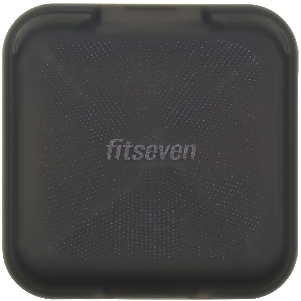 Органайзер для таблеток UZspace Fitseven прозорий чорний (TP005BB) - фото 2