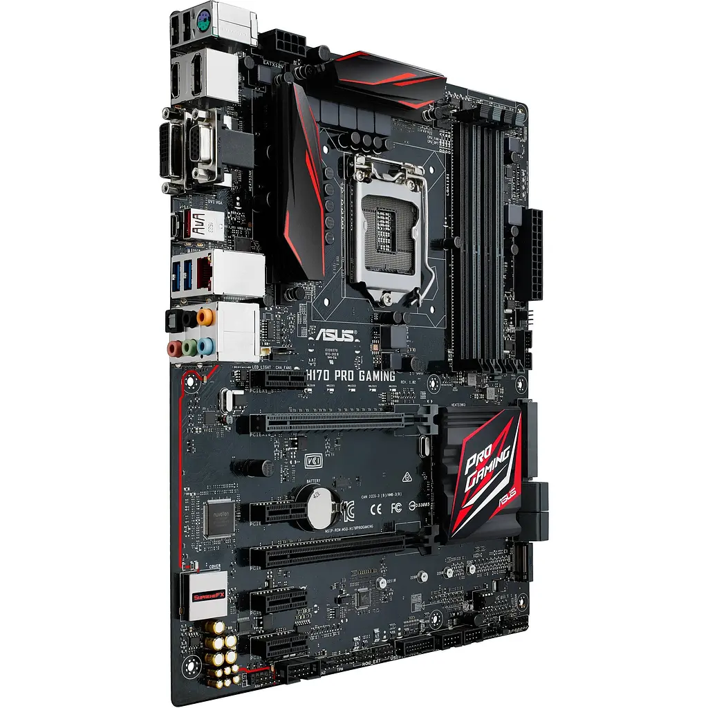 Материнська плата ASUS H170 Pro Gaming (H170 Pro Gaming) (Socket 1151, Intel H170, ATX) Б/в - фото 2