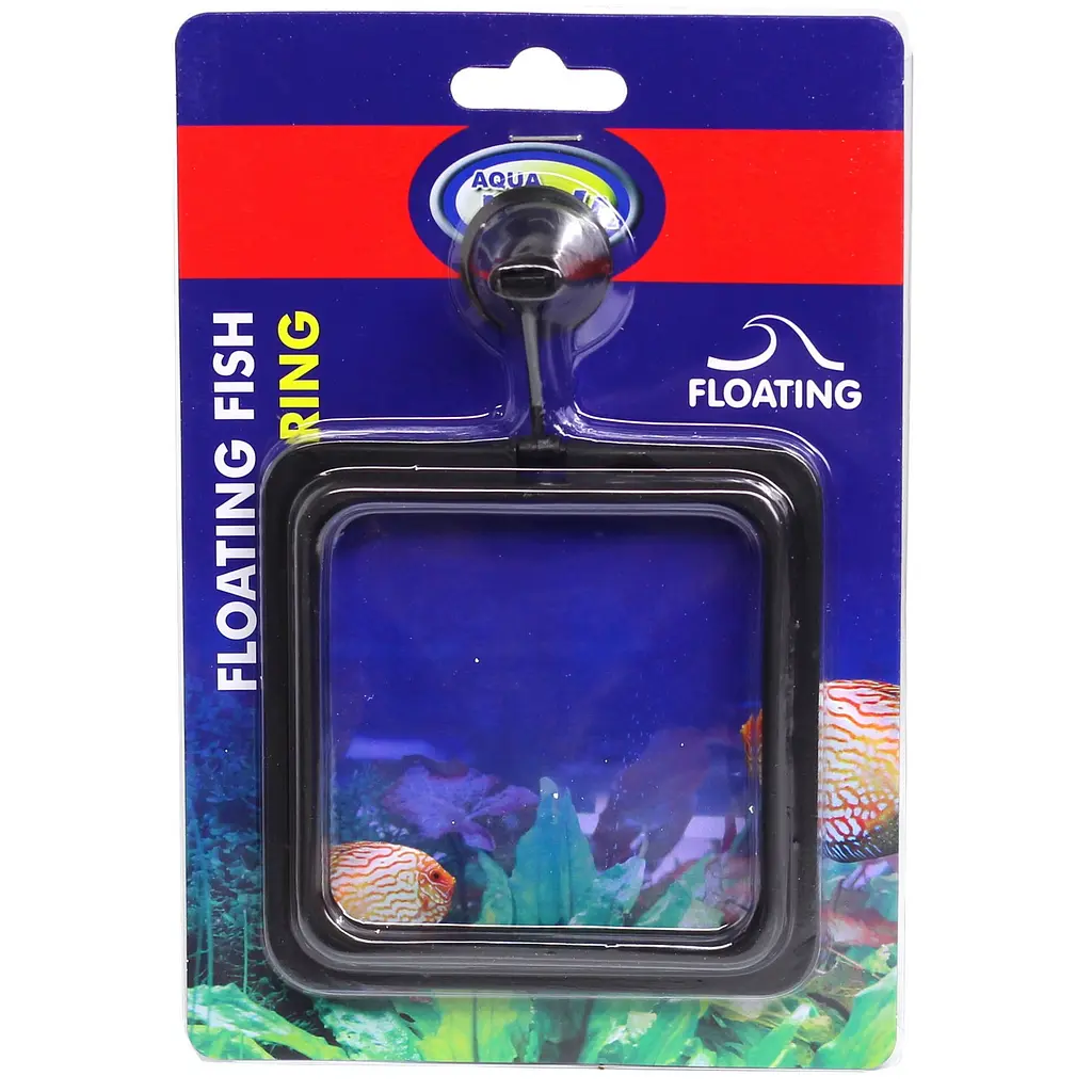 Плаваюча годівниця, квадратна Aqua Nova 10x10 см (NFEEDING-RING-SQUARE) - фото 2