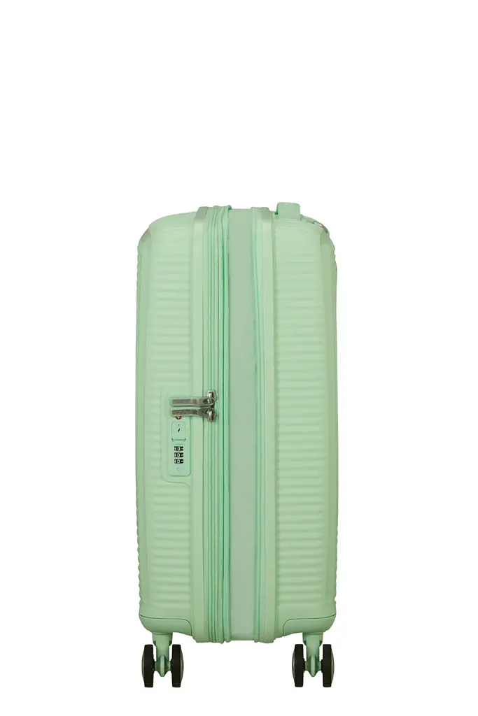 Чемодан American Tourister SOUNDBOX 55 см PASTEL GREEN 55x40x20(23) 32G*64001 - фото 4
