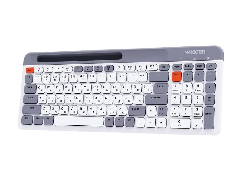 Клавіатура Maxxter KBW-02G-UA - фото 2
