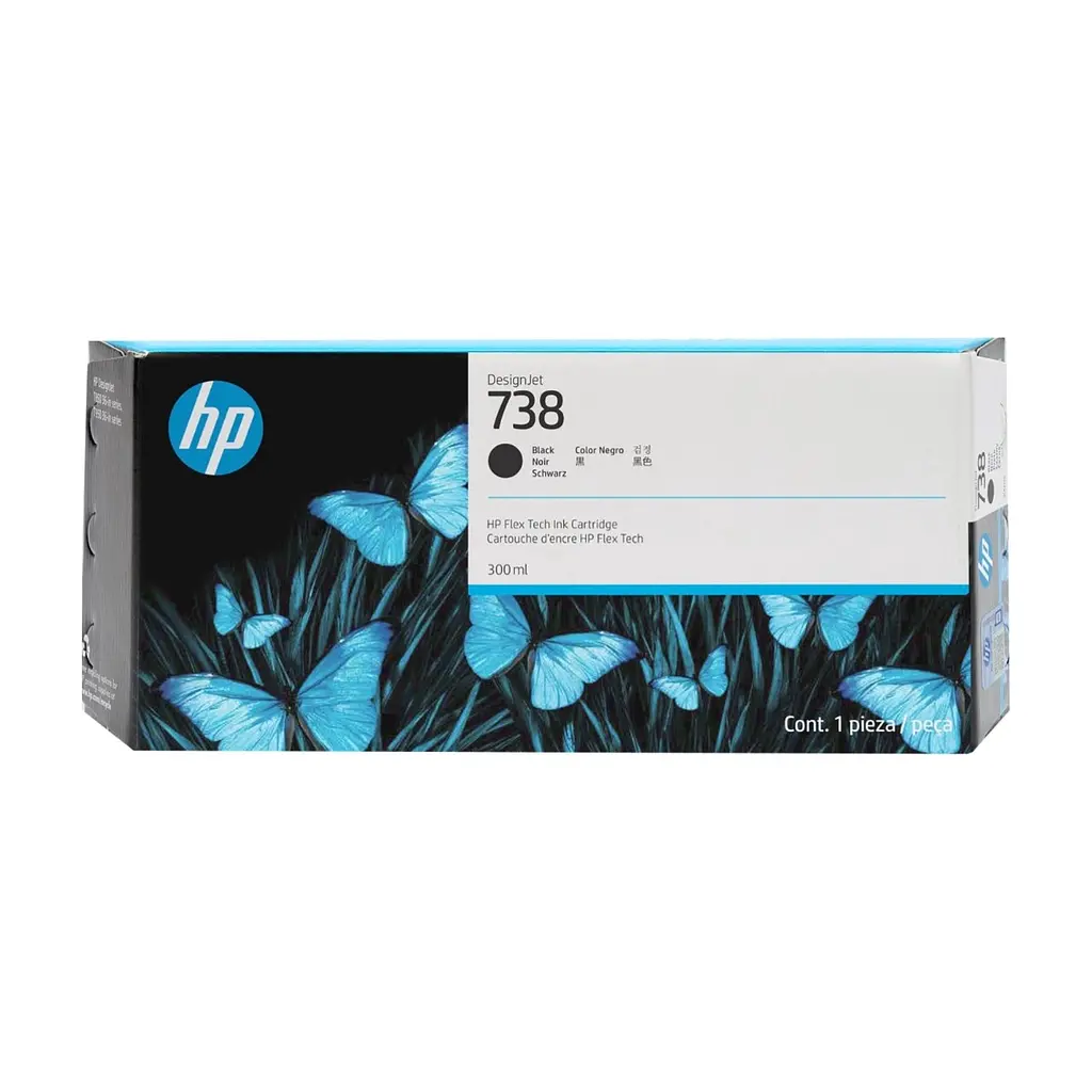 Картридж HP DJ No.738XL 300-ml Black (498N8A)
