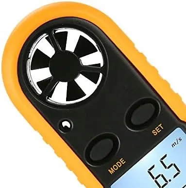 Цифровий анемометр 0,1-30 м/с, -10-45 °C BENETECH GM816 - фото 7