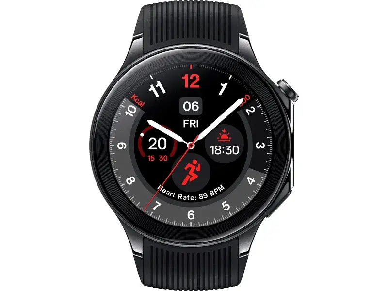 Смарт-годинник OnePlus Watch 2 Black Steel - фото 2