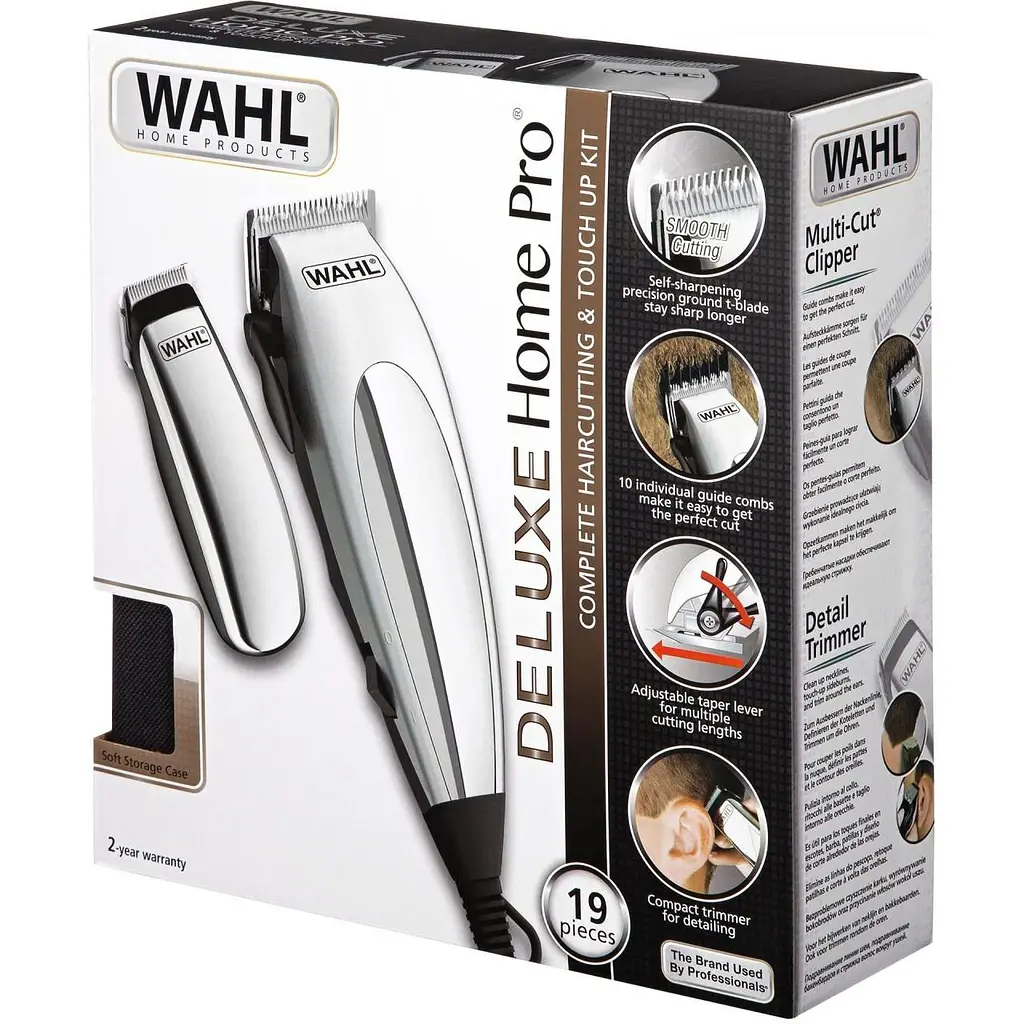 Машинка для стрижки Wahl HomePro Deluxe Combo сіра - фото 5