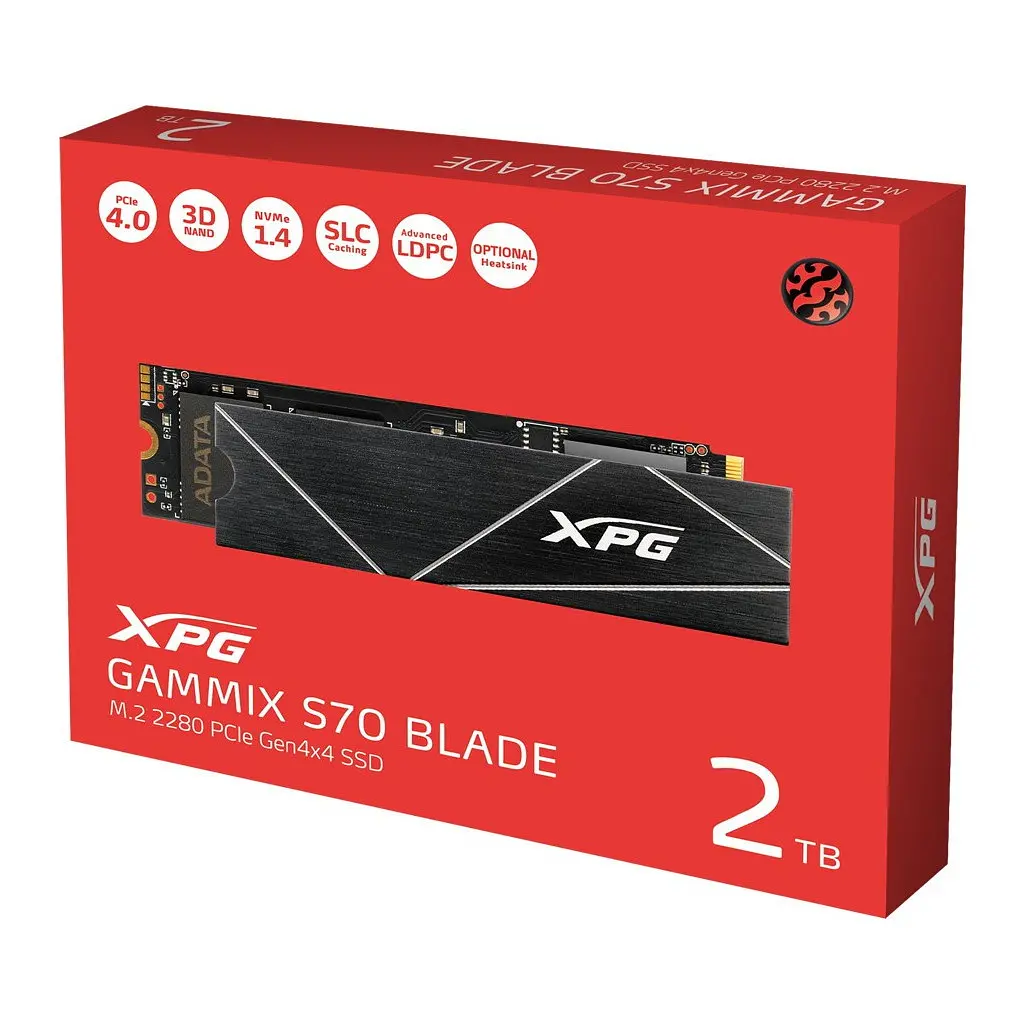 Накопичувач SSD M.2 2280 2TB ADATA (AGAMMIXS70B-2T-CS) - фото 5