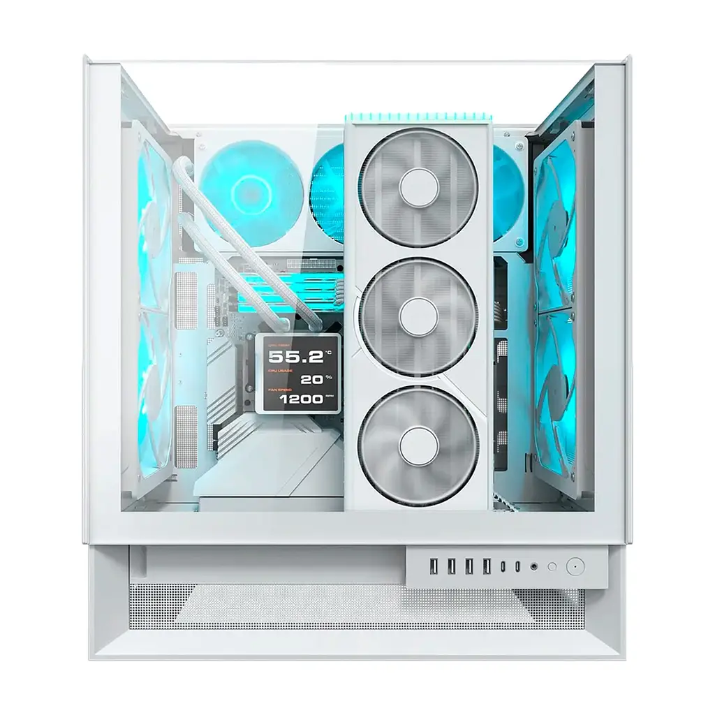 Корпус для ПК Cougar OMNY X RGB White - фото 9