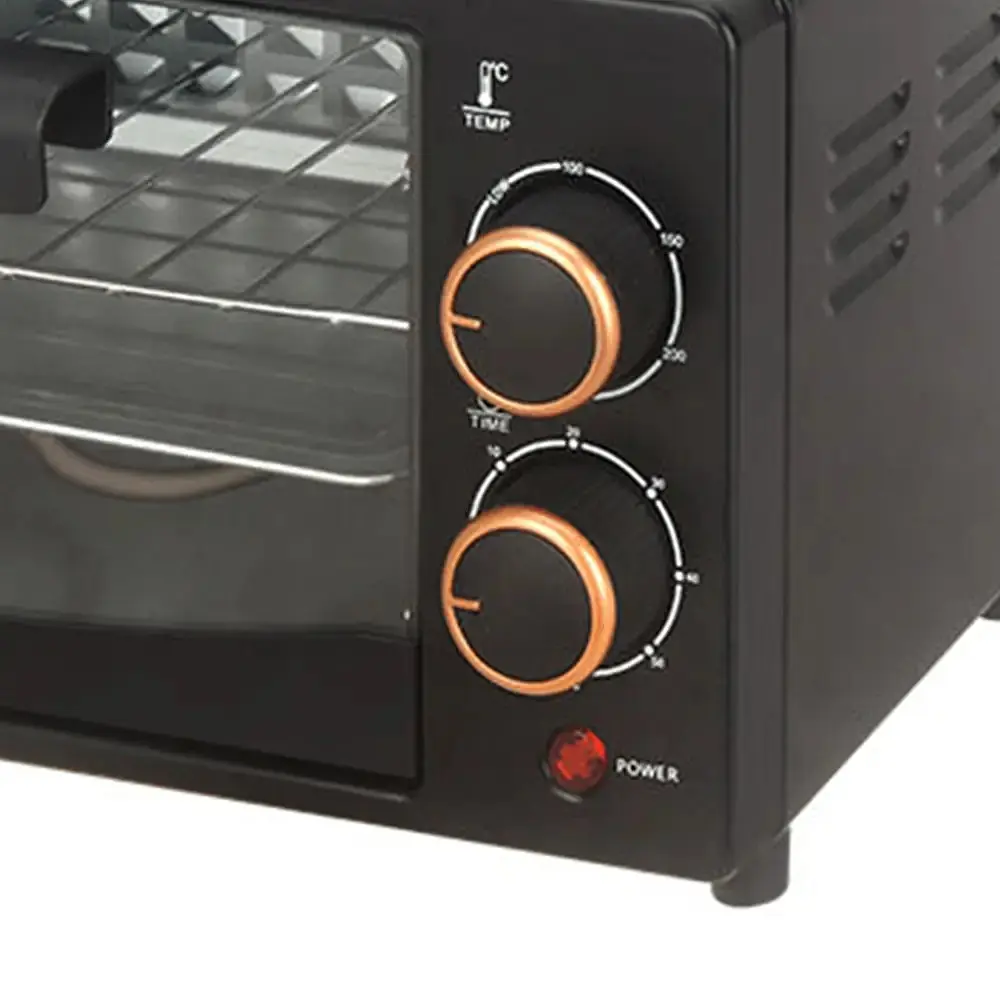 Багатофункційна міні-піч Hoffmans 12L 800W HM-748 - багатофункційна настільна міні-піч - фото 4