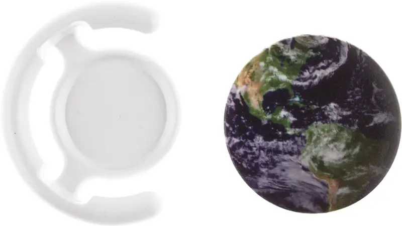 Тримач телефону TOTO Popsocket plastic BNS-C 850 Earth (White) - фото 2