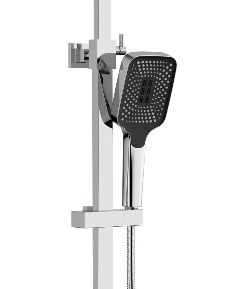 Душова система універсальна Qtap Sloup Chrome термостатична QTSL57103KNC - фото 3