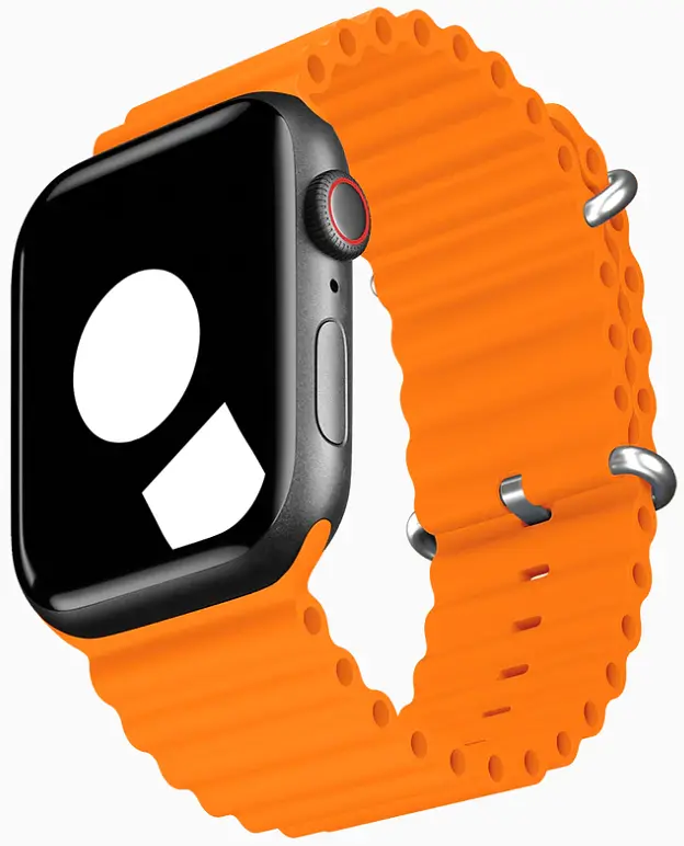 Ремінець Ocean Band для Apple Watch 38/40/41mm Orange [76030] - фото 3