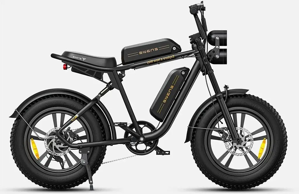 Електровелосипед Engwe M20 Dual Batteries Black [En-M20-DUAL-black] [85481] - фото 2