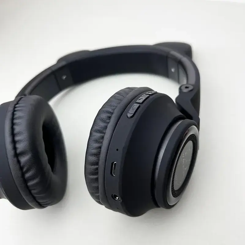 Наушники Borofone BO18 Cat Ear Black - фото 6