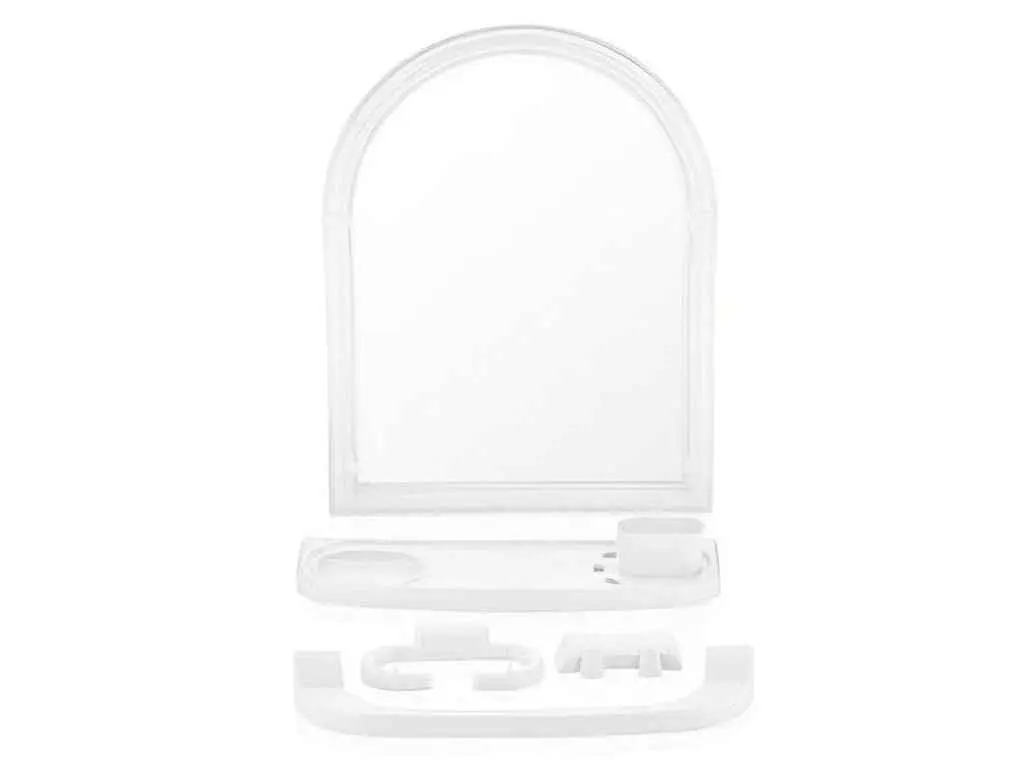 Дзеркало VOCE Pearl L (53х40) (білий)