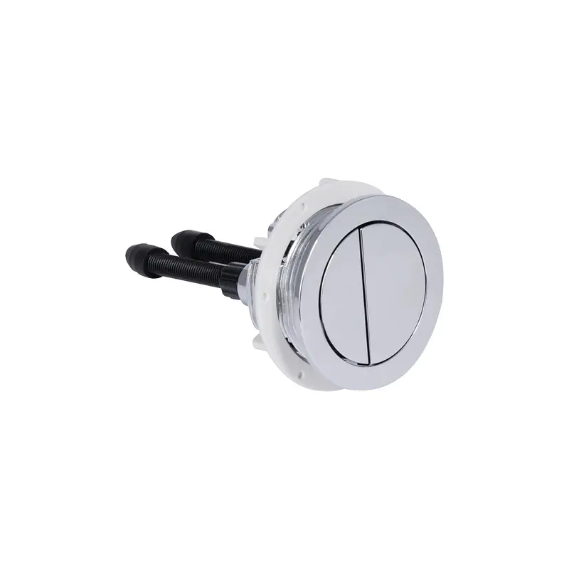 Комплект арматури Mixxus Premium Button-1805-1/2" спускна 2-х кнопочна + наповнювальна з нижнім підведенням, пластикове різьблення 1/2" MP6720, Білий - фото 3