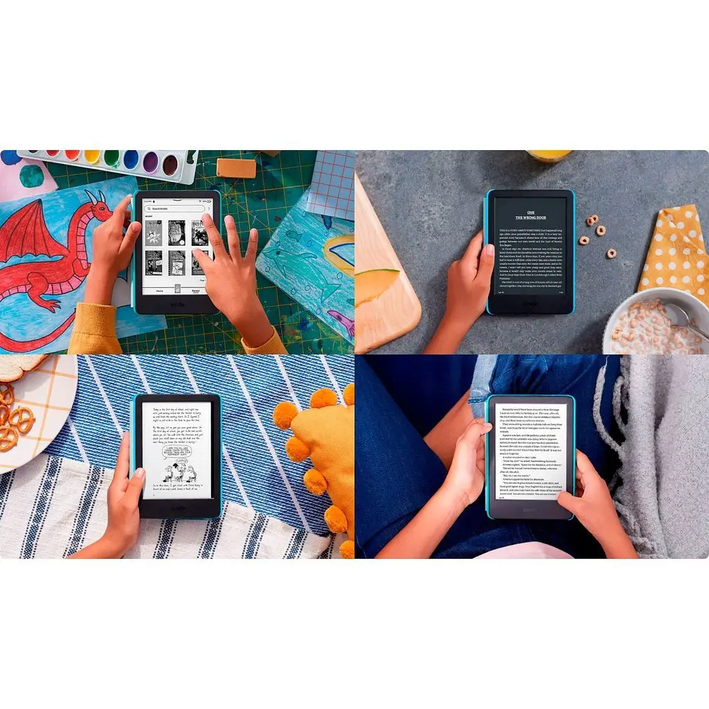Електронна книга Amazon Kindle Kids 11th Gen 16GB 2022 Black with Ocean Explorer Cover [88816] - фото 4
