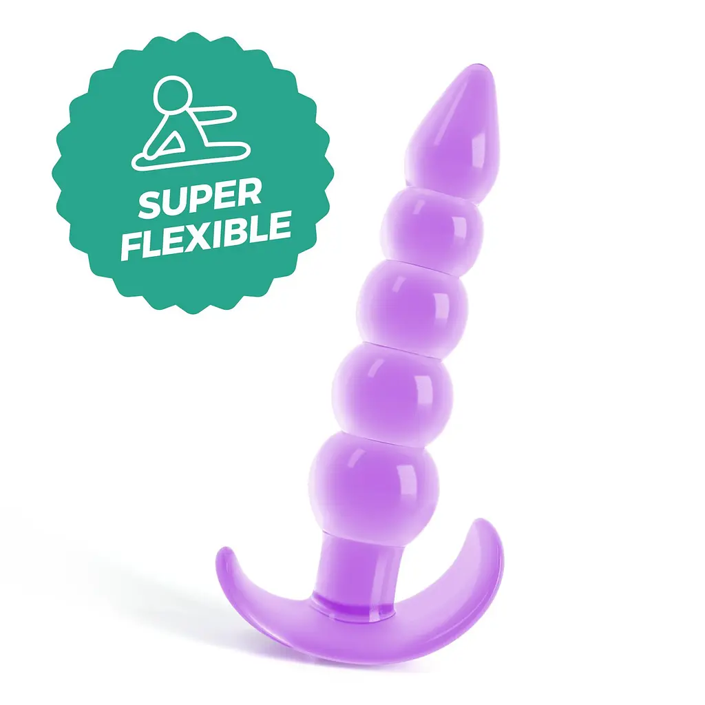 Анальна пробка Crushious Draco 12 см (фіолетовий) - фото 2