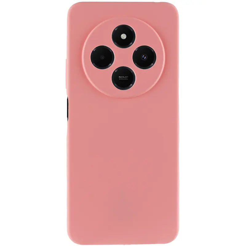 Чохол Ummi Lakshmi Silicone Cover Full Camera (AA) для Xiaomi Redmi 14C / Poco C75 Рожевий / Pink - фото 2