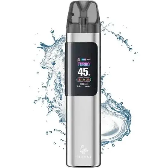 Под-система электронная сигарета Elf Bar ELFX Pro 45W Pod 1200mAh 3ml Kit Silver (17868) - фото 2