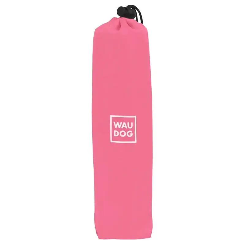 Складна миска Waudog Silicone, 38,5х23х5 см, рожевий (50807) - фото 3