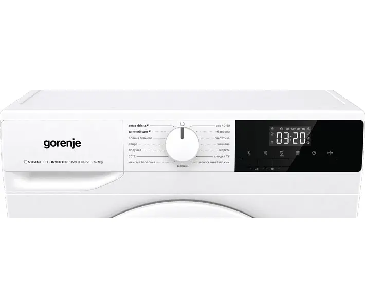Пральна машина Gorenje WNHPI72SCS/UA автоматична - фото 2