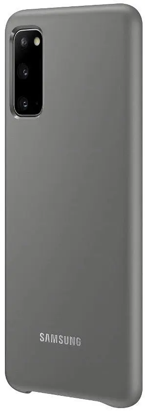 Чохол протиударний LED Cover EF-KG980CJEGRU для Samsung Galaxy S20 (6.2") Grey - фото 2