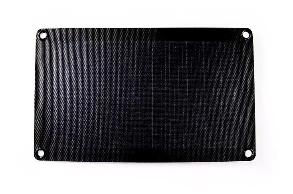 Портативний сонячний зарядний пристрій Dasolar 10W 1xUSB Black - фото 2