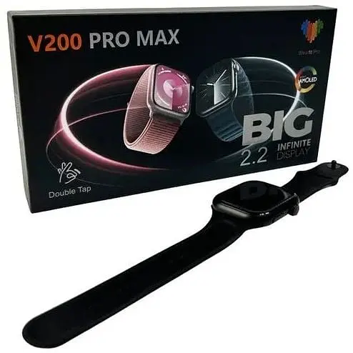 Смарт-часы BIG V200 Pro Max IP65 Black - фото 3