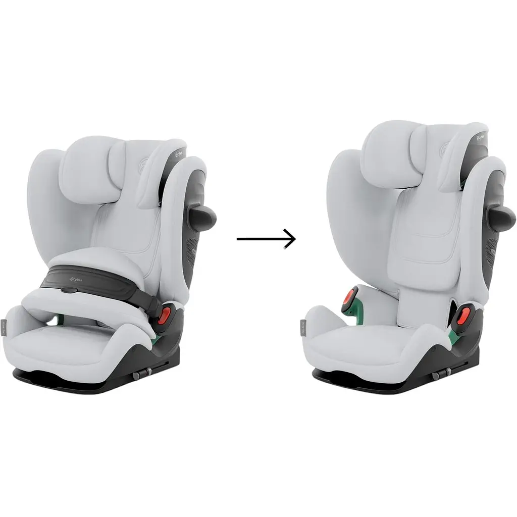 Автокресло Cybex Pallas G2 Fog Grey светло-серое (524000559) - фото 5