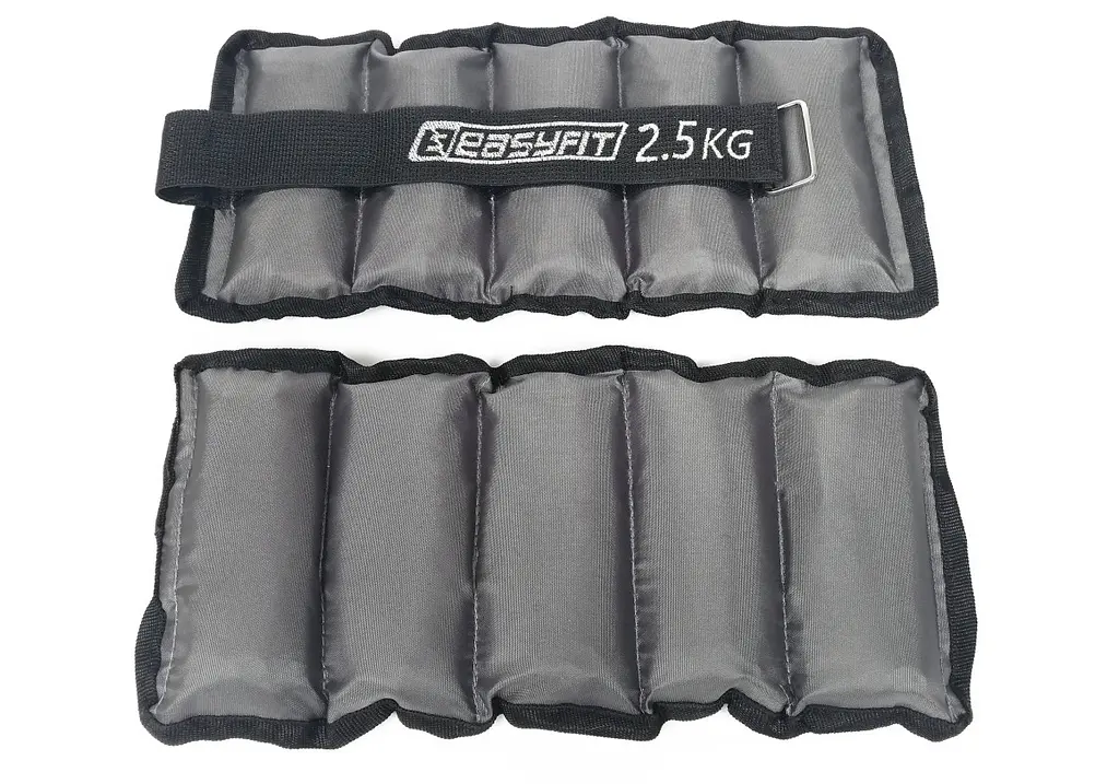 Обтяжувачі EasyFit 2 х 2,5 кг для ніг та рук з металом (EF-AWTМ-250) - фото 4