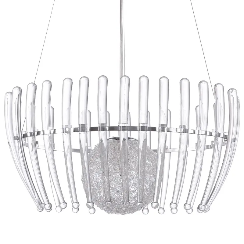 Люстра подвесная Brille в спальню E27 60W CH (BR-01 321S/1) - фото 2