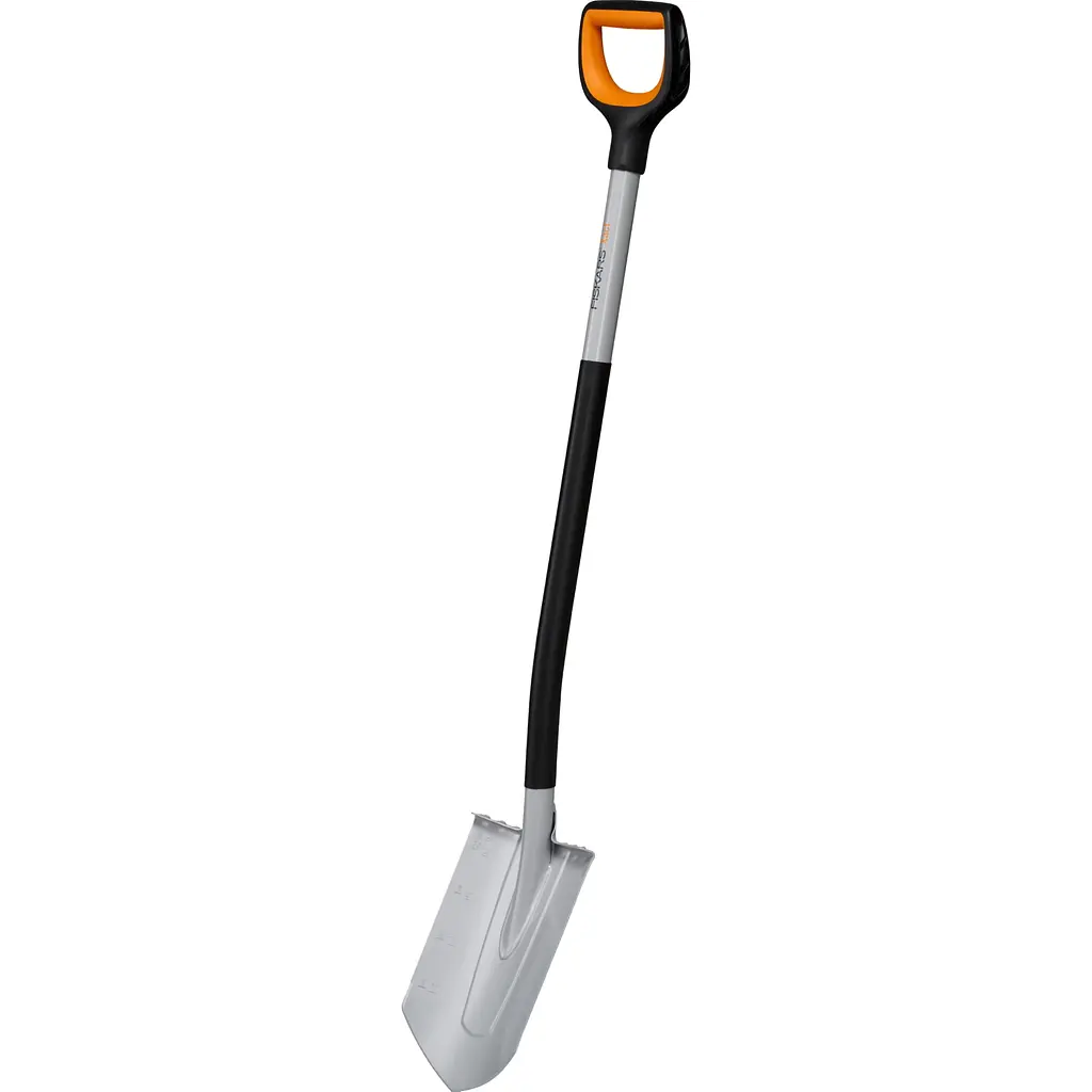 Лопата штикова Fiskars Xact закруглена (1066729) - фото 2