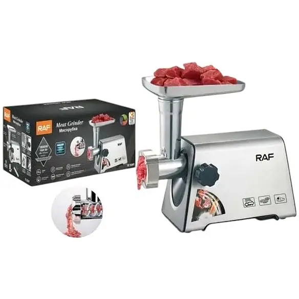 М'ясорубка потужна RAF R-3397 реверс (41538-R 3397_1756) - фото 10